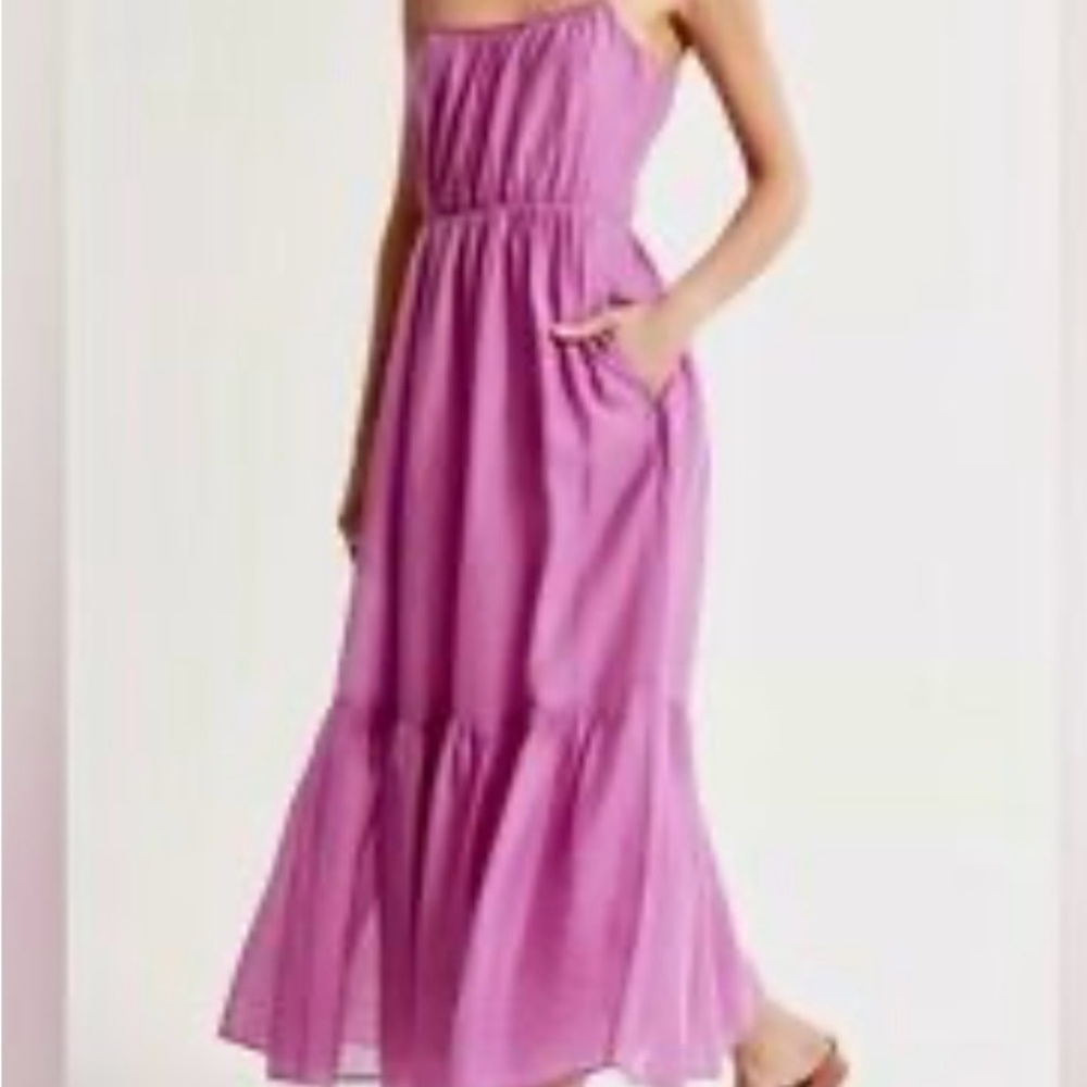 Abercrombie & Fitch Lavender/Purple Maxi Dress - Picture 2 of 11